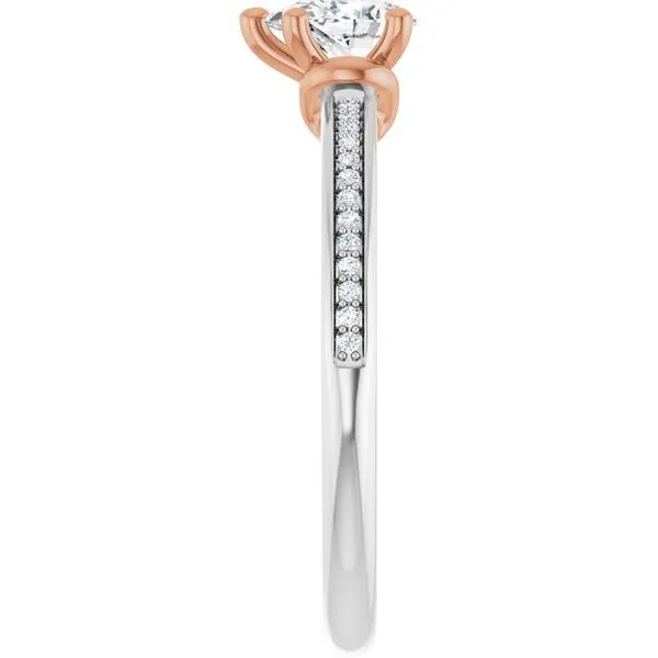 Solitaire Engagement Ring Image 4 Northwood Jewelers Northwood, OH