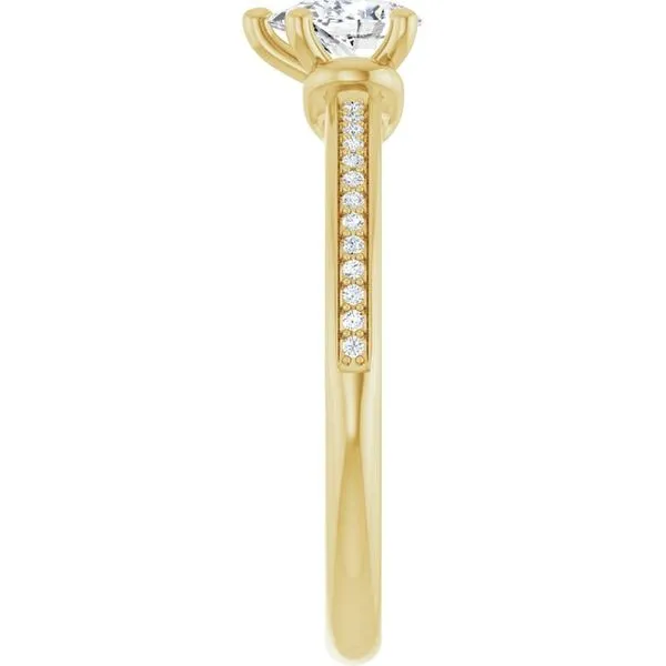 Solitaire Engagement Ring Image 4 Jimmy Smith Jewelers Decatur, AL