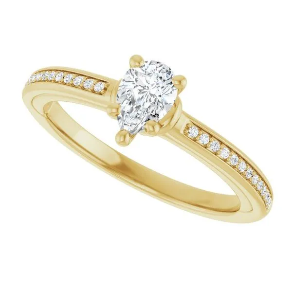 Solitaire Engagement Ring Image 5 Jimmy Smith Jewelers Decatur, AL