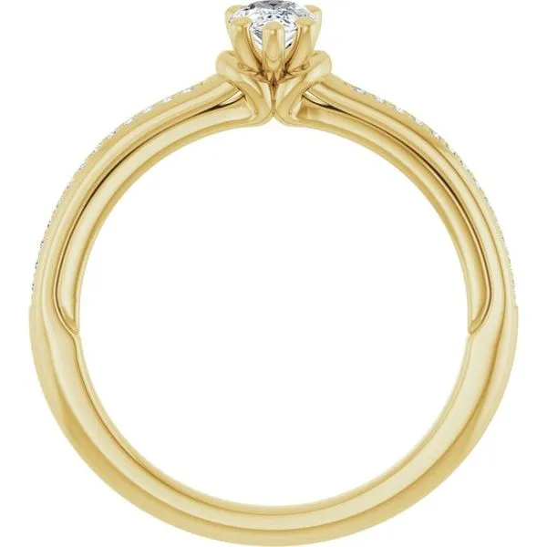 Solitaire Engagement Ring Image 2 Arezzo Jewelers Elmwood Park, IL