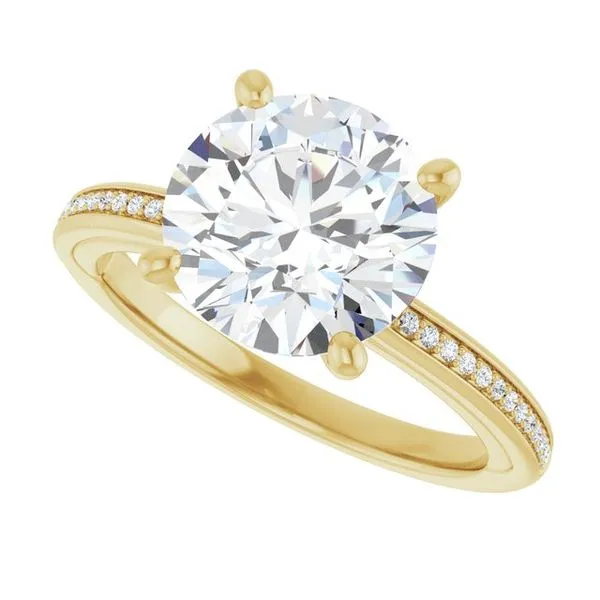 Solitaire Engagement Ring Image 5 Witt's Jewelry Wayne, NE