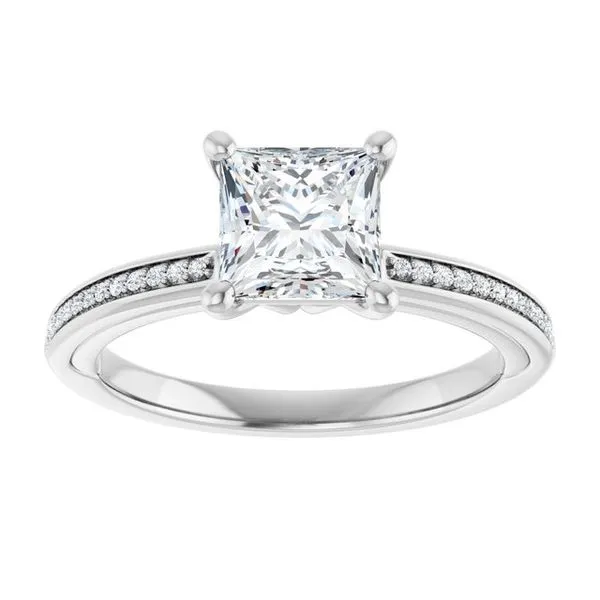 Solitaire Engagement Ring Image 3 Clater Jewelers Louisville, KY