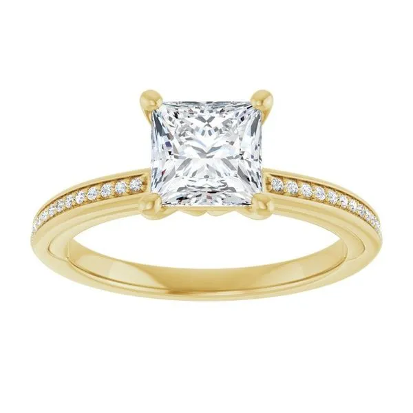 Solitaire Engagement Ring Image 3 Clater Jewelers Louisville, KY