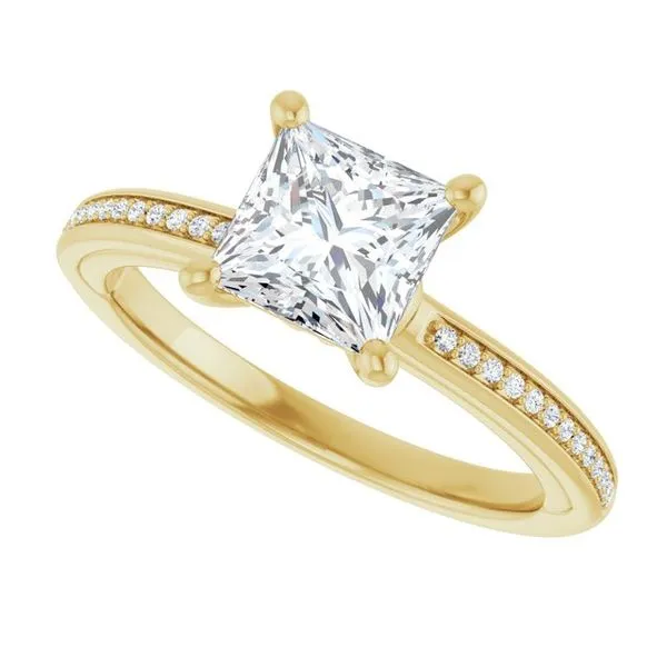 Solitaire Engagement Ring Image 5 Arezzo Jewelers Elmwood Park, IL