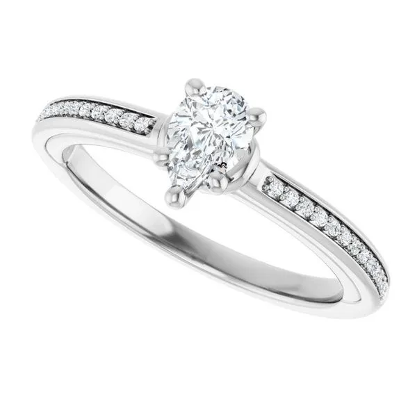 Solitaire Engagement Ring Image 5 Northwood Jewelers Northwood, OH