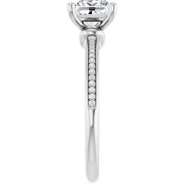 Solitaire Engagement Ring Image 4 Arezzo Jewelers Elmwood Park, IL