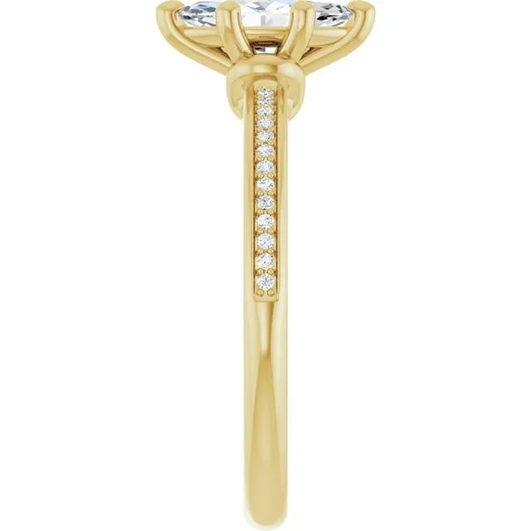 Solitaire Engagement Ring Image 4 Northwood Jewelers Northwood, OH