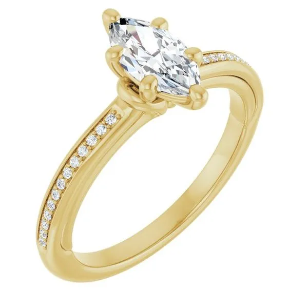 Solitaire Engagement Ring The Ring Austin Round Rock, TX