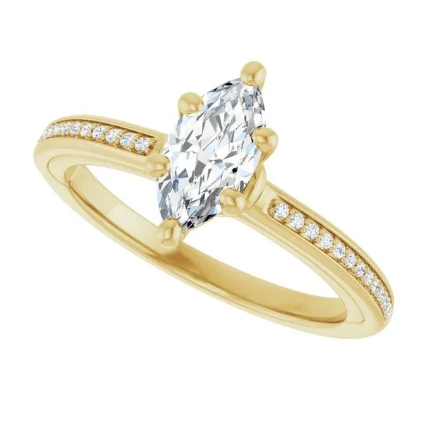 Solitaire Engagement Ring Image 5 Clater Jewelers Louisville, KY