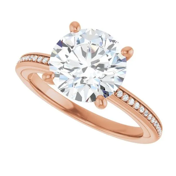 Solitaire Engagement Ring Image 5 Collard Jewelers League City, TX