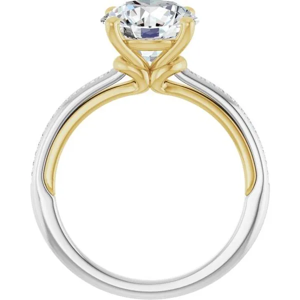 Solitaire Engagement Ring Image 2 Arezzo Jewelers Elmwood Park, IL