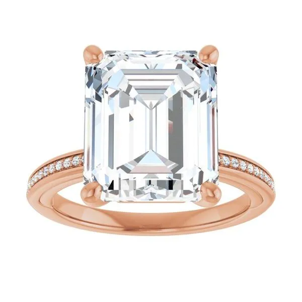 Solitaire Engagement Ring Image 3 Arezzo Jewelers Elmwood Park, IL