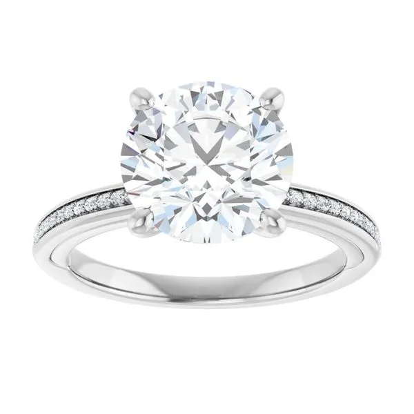 Solitaire Engagement Ring Image 3 Northwood Jewelers Northwood, OH