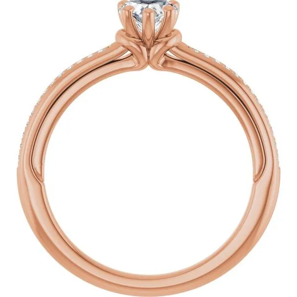 Solitaire Engagement Ring Image 2 Collard Jewelers League City, TX