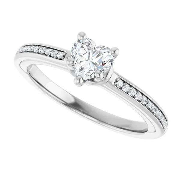 Solitaire Engagement Ring Image 5 Northwood Jewelers Northwood, OH