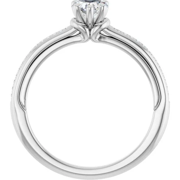 Solitaire Engagement Ring Image 2 Clater Jewelers Louisville, KY