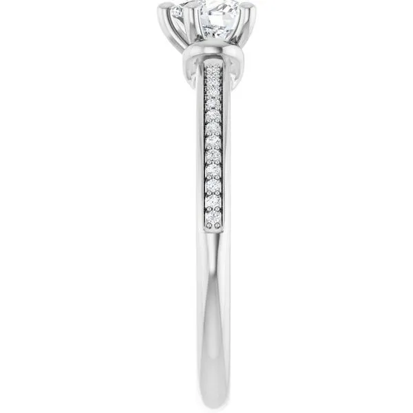 Solitaire Engagement Ring Image 4 Arezzo Jewelers Elmwood Park, IL