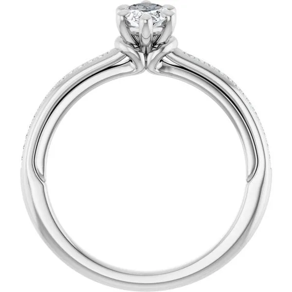 Solitaire Engagement Ring Image 2 Arezzo Jewelers Elmwood Park, IL