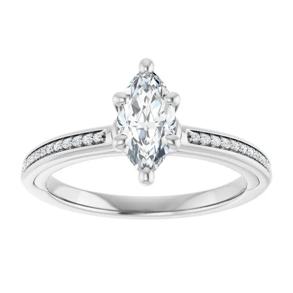 Solitaire Engagement Ring Image 3 Witt's Jewelry Wayne, NE