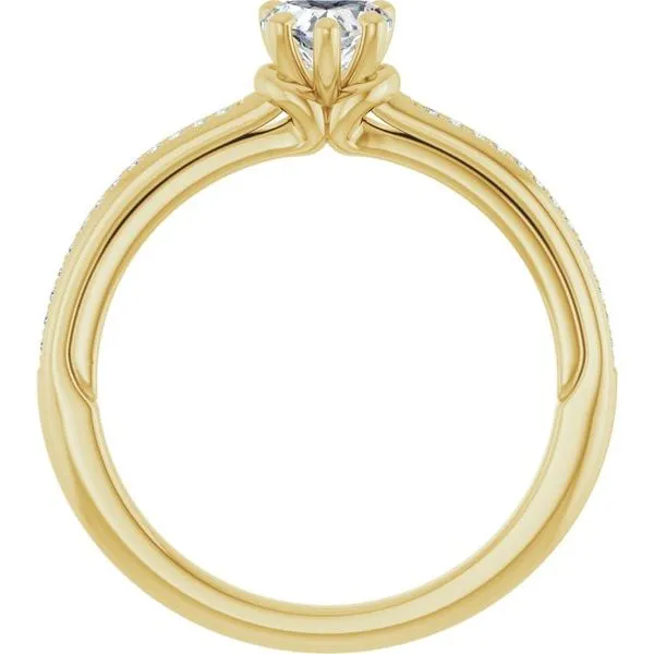 Solitaire Engagement Ring Image 2 Arezzo Jewelers Elmwood Park, IL