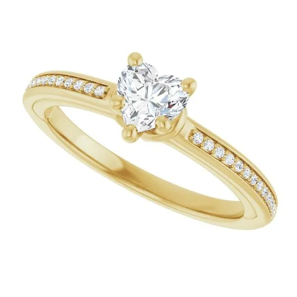 Solitaire Engagement Ring Image 5 Northwood Jewelers Northwood, OH