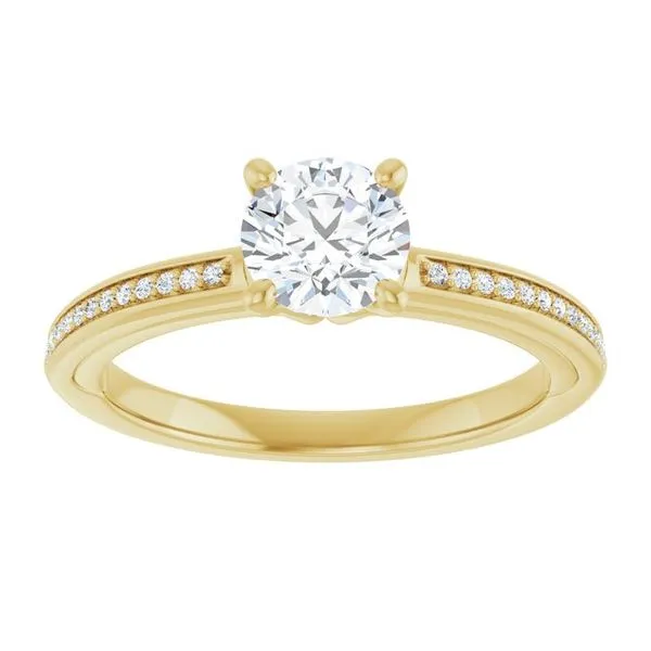 Solitaire Engagement Ring Image 3 The Ring Austin Round Rock, TX