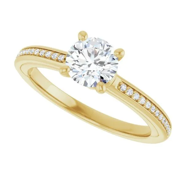 Solitaire Engagement Ring Image 5 Arezzo Jewelers Elmwood Park, IL