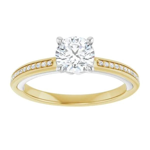 Solitaire Engagement Ring Image 3 Northwood Jewelers Northwood, OH