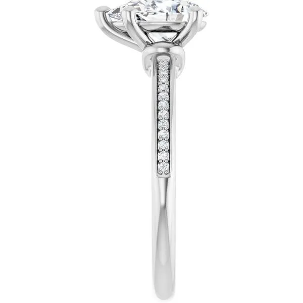 Solitaire Engagement Ring Image 4 Jimmy Smith Jewelers Decatur, AL