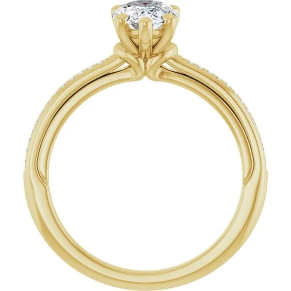 Solitaire Engagement Ring Image 2 Arezzo Jewelers Elmwood Park, IL