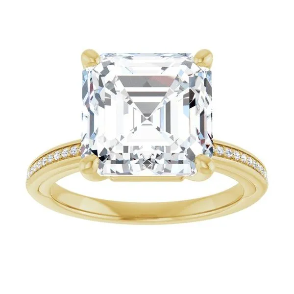 Solitaire Engagement Ring Image 3 Collard Jewelers League City, TX