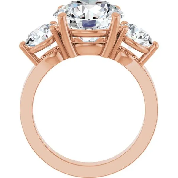 Three-Stone Engagement Ring Image 2 The Ring Austin Round Rock, TX