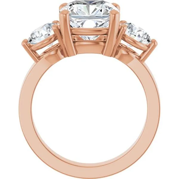 Three-Stone Engagement Ring Image 2 The Ring Austin Round Rock, TX