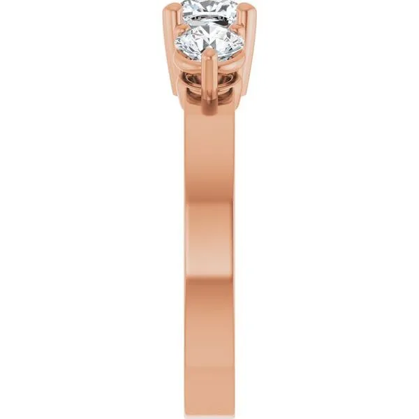 Three-Stone Engagement Ring Image 4 The Ring Austin Round Rock, TX