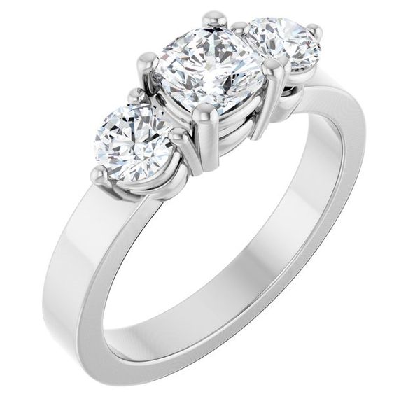 Three-Stone Engagement Ring