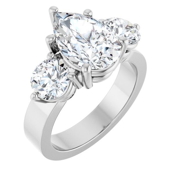 Three-Stone Engagement Ring
