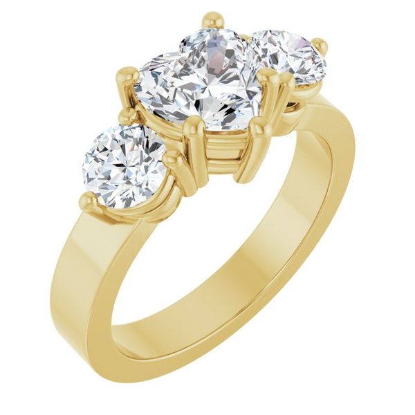 Three-Stone Engagement Ring