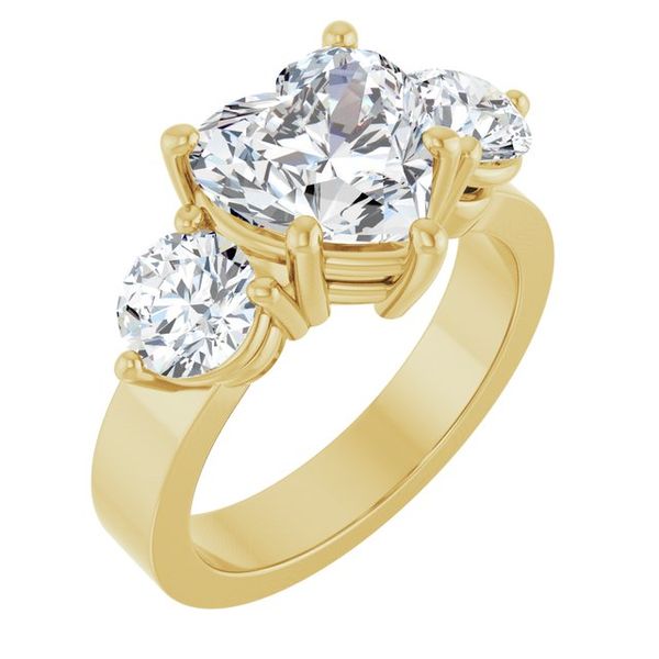 Three-Stone Engagement Ring