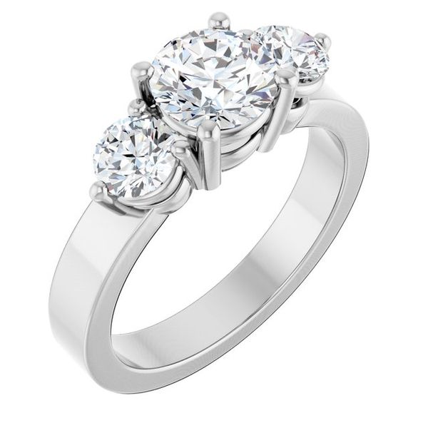 Three-Stone Engagement Ring