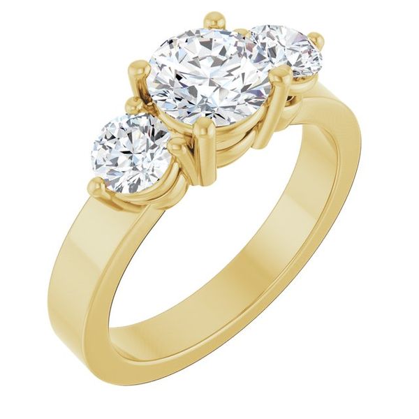 Three-Stone Engagement Ring