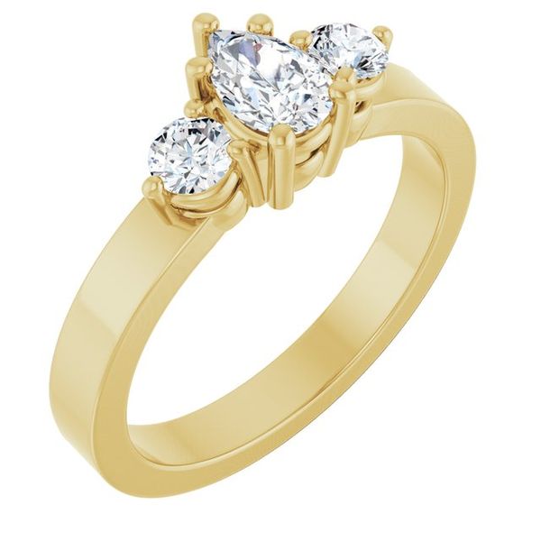 Three-Stone Engagement Ring