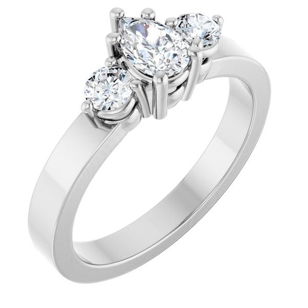 Three-Stone Engagement Ring