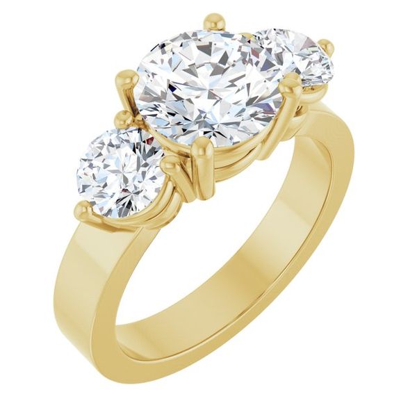 Three-Stone Engagement Ring