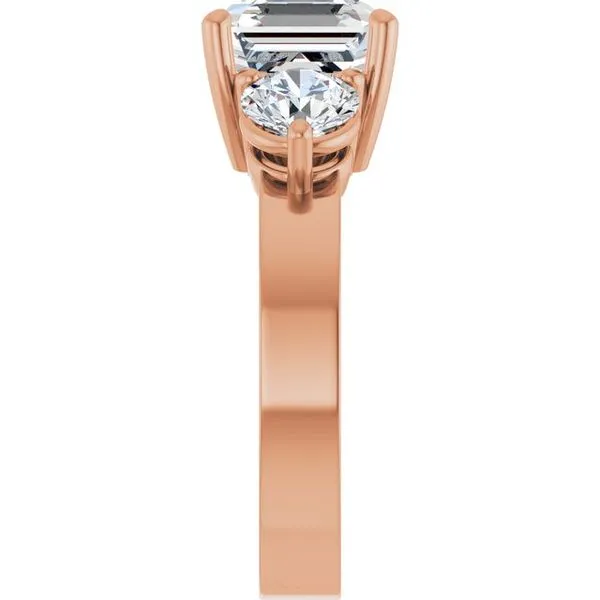 Three-Stone Engagement Ring Image 4 The Ring Austin Round Rock, TX