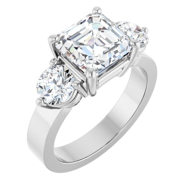Three-Stone Engagement Ring