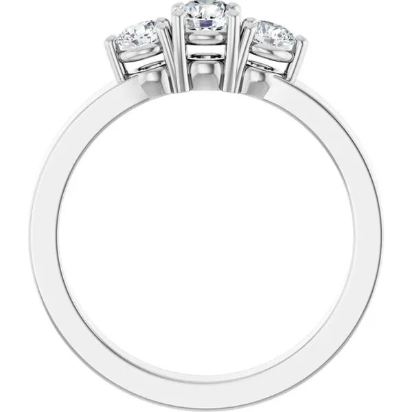 Three-Stone Engagement Ring Image 2 The Ring Austin Round Rock, TX