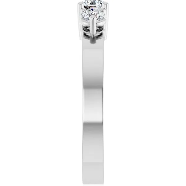 Three-Stone Engagement Ring Image 4 The Ring Austin Round Rock, TX