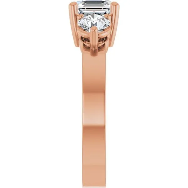 Three-Stone Engagement Ring Image 4 Shipley's Fine Jewelry Hampstead, MD