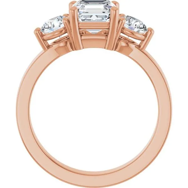 Three-Stone Engagement Ring Image 2 Rox Atlanta Jewelers Decatur, GA