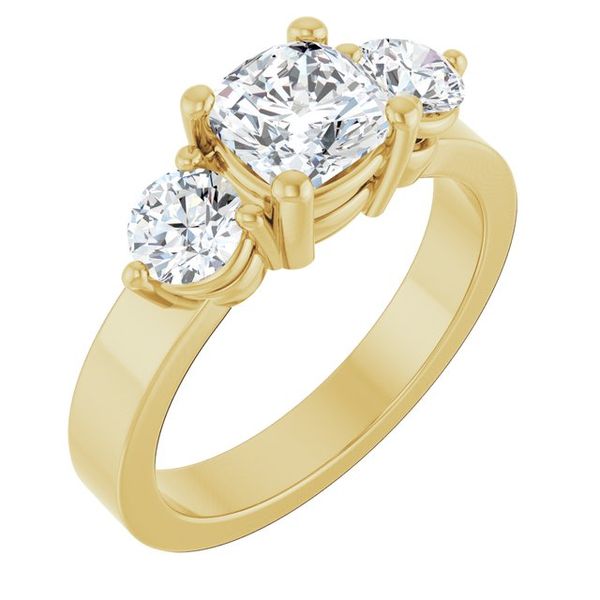 Three-Stone Engagement Ring